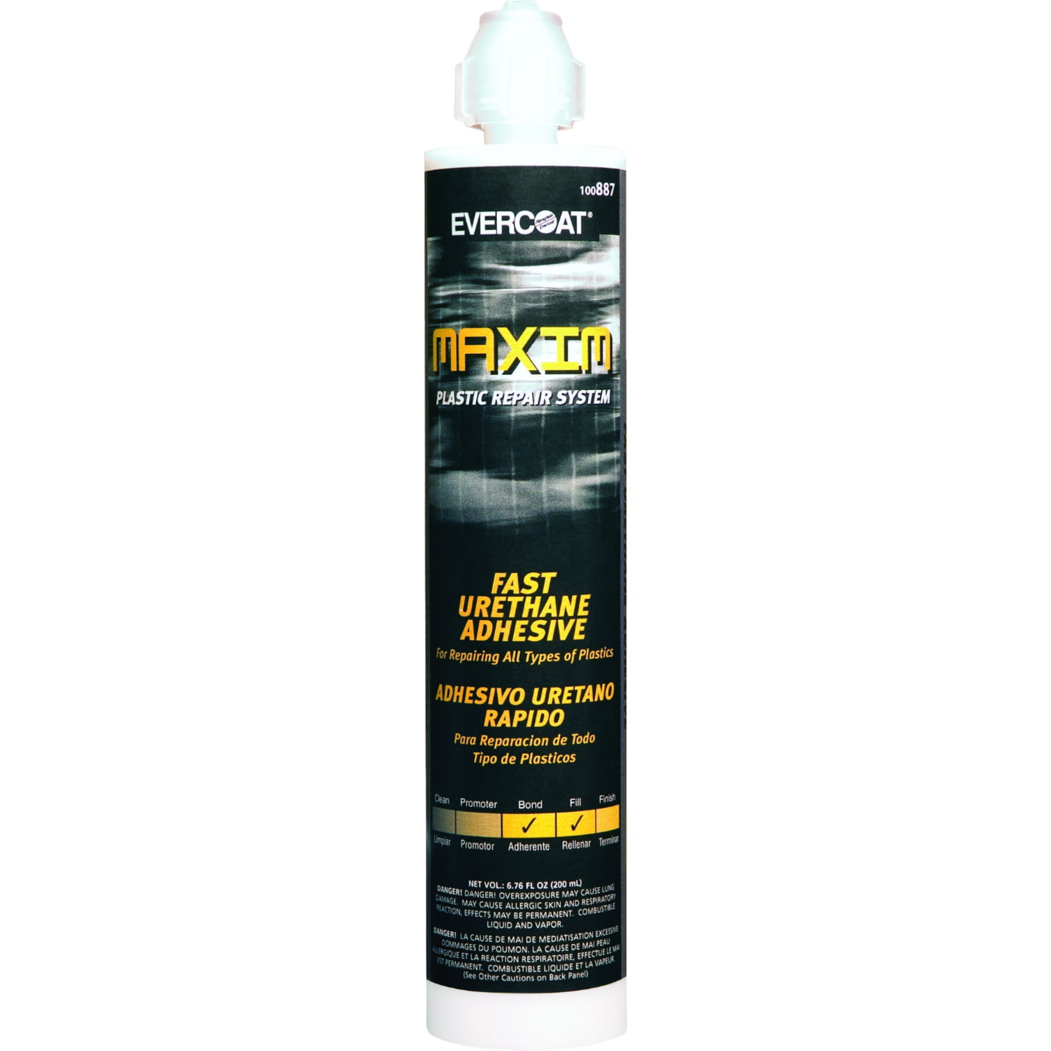 100887 – Maxim Plastic Repair System Urethane Fast Evercoat MAXIM™ Fast Urethane Adhesive - Image 1